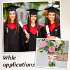 DIY Oval Alloy Graduation Cap Pendant Kits PALLOY-GA00006-6