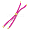 Nylon Cords Bracelet Makings Fit for Connector Charms AJEW-P116-01G-02-2