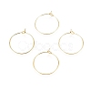 Ion Plating(IP) 316L Surgical Stainless Steel Hoop Earring Findings STAS-D164-06G-1