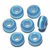 Cat Eye European Beads G-S359-071H-1