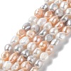 Natural Cultured Freshwater Pearl Beads Strands PEAR-Z002-30-1