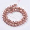 Natural Sunstone Beads Strands G-J157-10mm-07-4