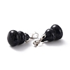 Synthetic Blue Goldstone Pendants G-G846-01J-3