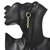 304 Stainless Steel Hoop Earrings EJEW-JE06983-5