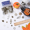 75Pcs 15 Style Tibetan Style Alloy Pendants Sets TIBEP-SC0002-43-3