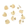 Ion Plating(IP) 304 Stainless Steel Stud Earring Findings STAS-I183-05B-G-1