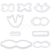 4 Boxs 4 Styles Plastic Molds DIY-SC0030-53A-1