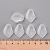Transparent Frosted Acrylic Pendants MACR-S371-03A-701-4