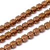 Electroplate Non-magnetic Synthetic Hematite Beads Strands G-I095-02-1