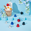 8Pcs 4 Colors Aluminum Joystick Cap AJEW-FH0002-90-4