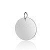 Anti-Tarnish 304 Stainless Steel Pendants STAS-I311-32F-P-1