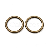 Alloy Soldered Closed Jump Rings KK-WH0052-05D-AB-2