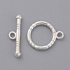925 Sterling Silver Toggle Clasps STER-A008-21-1