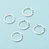 Brass Linking Rings KK-F831-018C-S-RS-1