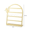 56 Holes Foldable Metal Earring Rack PW-WG26306-01-1