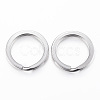 Tarnish Resistant 304 Stainless Steel Split Key Rings LS-STAS-P177-1.8x30mm-P-1