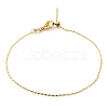 304 Stainless Steel Add a Bead Adjustable Chains Bracelets for Women BJEW-M307-01B-G-1