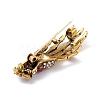 Halloween Theme Rhinestone Skeleton Hand Brooch Pin JEWB-F018-01AG-3