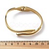 Ion Plating(IP) 304 Stainless Steel Hinged Bangles for Women BJEW-A011-22G-5