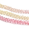 Transparent Painted Glass Beads Strands DGLA-A034-T2mm-A09-4