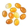 Natural Yellow Agate Cabochons G-G145-01B-61A-1