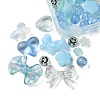 219Pcs 12 Styles Acrylic Beads with 1 Roll Strong Stretchy Beading Elastic Thread OACR-FS0001-58-3