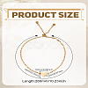 1Pc Stainless Steel Cable Chain Slider Bracelets for Women BJEW-LP0002-23A-2