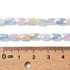 Electroplate Glass Beads Strands EGLA-P065-02A-01-4