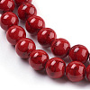 Synthetic Turquoise Beads Strands X-TURQ-H038-8mm-XXS17-3