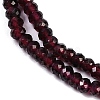 Natural Garnet Beads Strands G-F778-A05-01-4