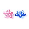 Glass Enamel Beads Strands GLAA-T028-04-4