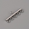 201 Stainless Steel Chandelier Component Links LS-STAS-WH0043-06D-P-1-1