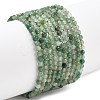 Natural Green Aventurine Beads Strands G-RM250104-E6-1