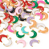 50Pcs 304 Stainless Steel Enamel Charms STAS-TA0003-32C-2