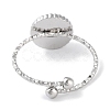 Ion Plating(IP) 304 Stainless Steel Ring RJEW-B059-02P-03-3