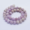 Natural Kunzite Beads Strands G-L478-11-10mm-3