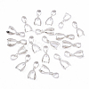 20Pcs Brass Pinch Bails KK-YW0003-44S-1