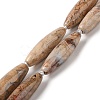 Natural Mexican Lace Agate Beads Strands G-NH0010-I03-02-1