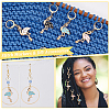 Flamingo Stitch Markers HJEW-AB00189-4