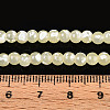 Baking Paint Glass Beads Strands DGLA-N015-4mm-08-4