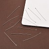Tarnish Resistant 304 Stainless Steel Eye Pin X-STAS-R045-65mm-4