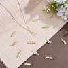 12Pcs Brass Pendants KK-BBC0027-66-4