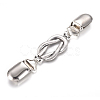 Retro Alloy Cardigan Clips JEWB-WH0009-51-1