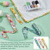 7.5M 3 Colors Printed Cotton Ribbon OCOR-FG0003-33-4
