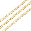 Brass Horse Eye Link Chains CHC-Z002-02G-1