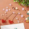 1000Pcs 10 Styles Rubber & Silicone & Plastic Ear Nuts KY-TA0001-21-9