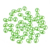 ABS Plastic Imitation Pearl Cabochons SACR-R755-8x6mm-Z7-2