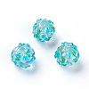 Handmade Bumpy Lampwork Beads LAMP-E021-07A-1