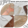 36Pcs 6 Styles 304 Stainless Steel Beads STAS-BBC0008-49-6