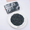 Metallic Colours Glass Bugle Beads SEED-N005-001-D02-2